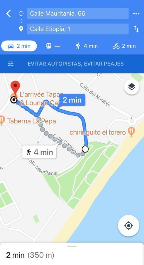 Gran Casa Con Terraza A 3 Min Playa Con Wifi - Rodeada De Servicios Roquetas de Mar Esterno foto